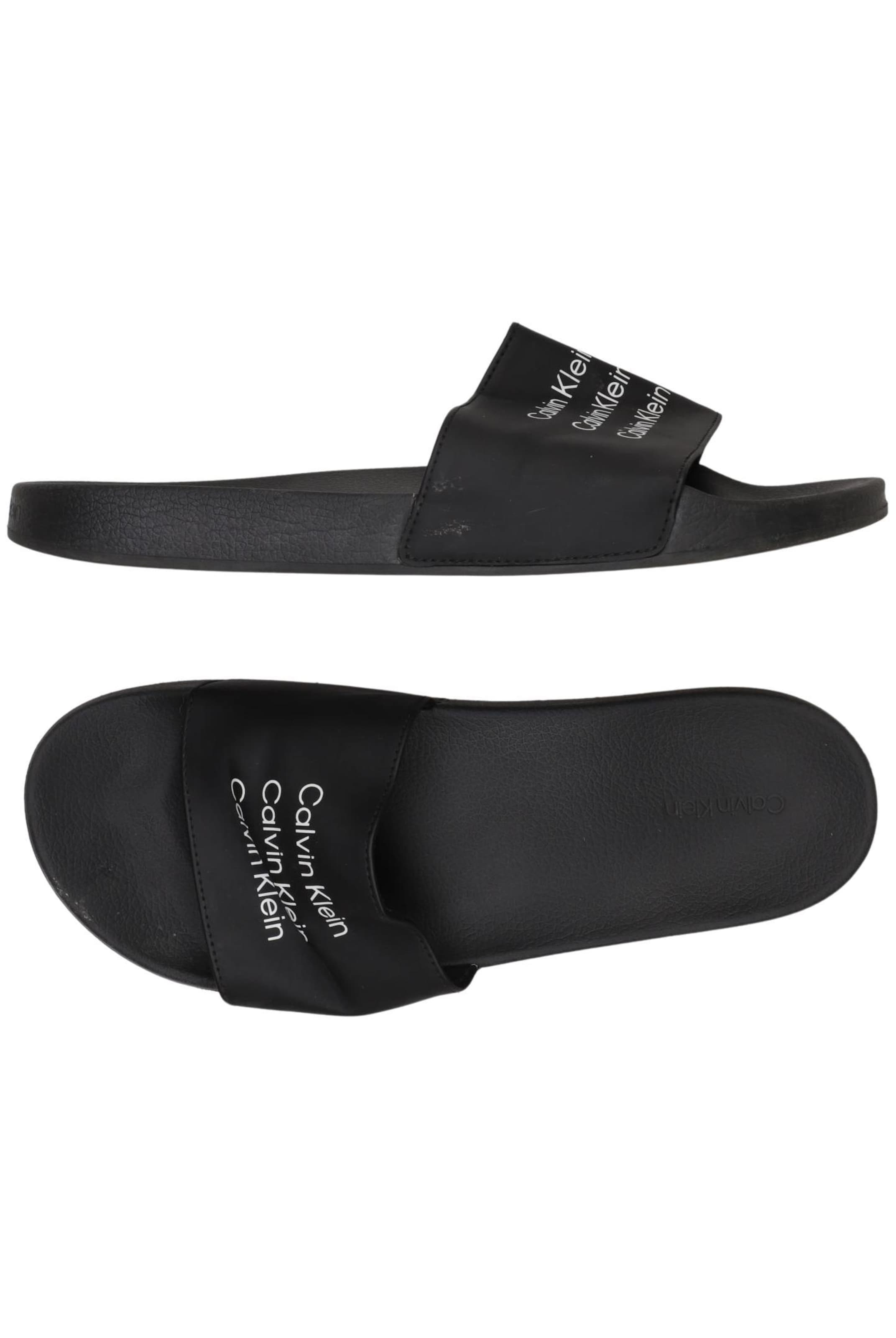 Calvin Klein Sandals & Slippers in 45 in Black: front