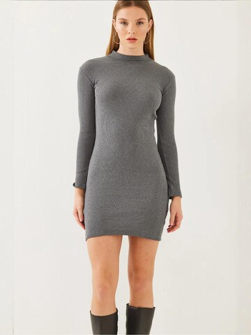 Bianco Lucci Knitted dress in Grey