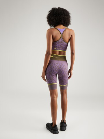 ADIDAS BY STELLA MCCARTNEY Skinny Workout Pants 'Truestrength Seamless ' in Purple