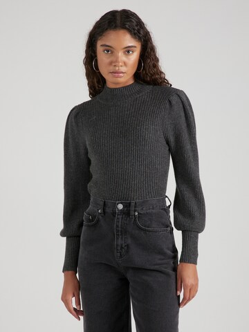 Pull-over 'Katia' ONLY en gris : devant