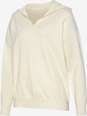 LASCANA Pullover in Beige