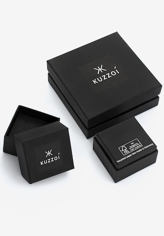 KUZZOI Ring 'Organic' in Silver