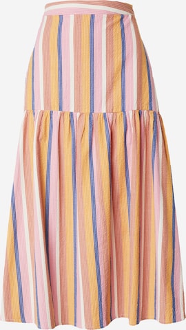 DEDICATED. Skirt 'Finnhamn' in Mixed colors: front