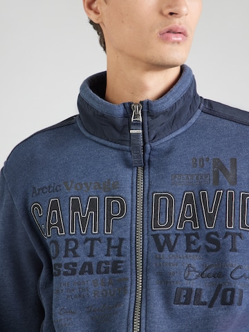 CAMP DAVID Jopa na zadrgo | modra barva