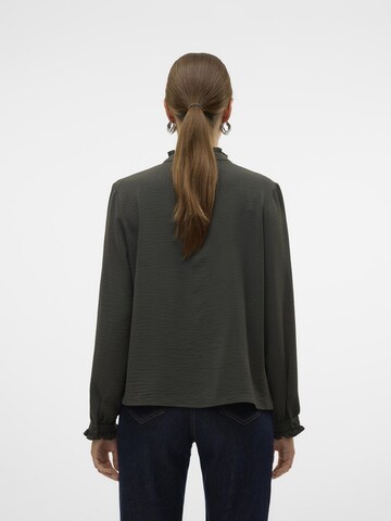 VERO MODA Bluse 'VMAlva' i grøn