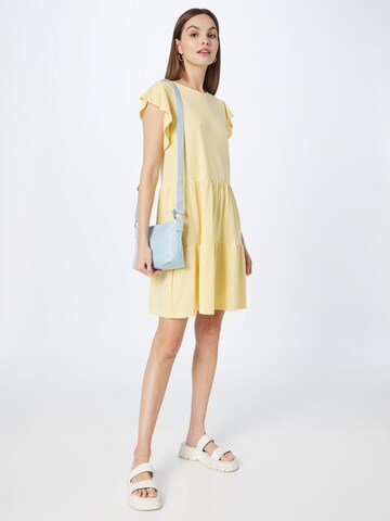 VILA - Vestido 'SUMMER' em amarelo