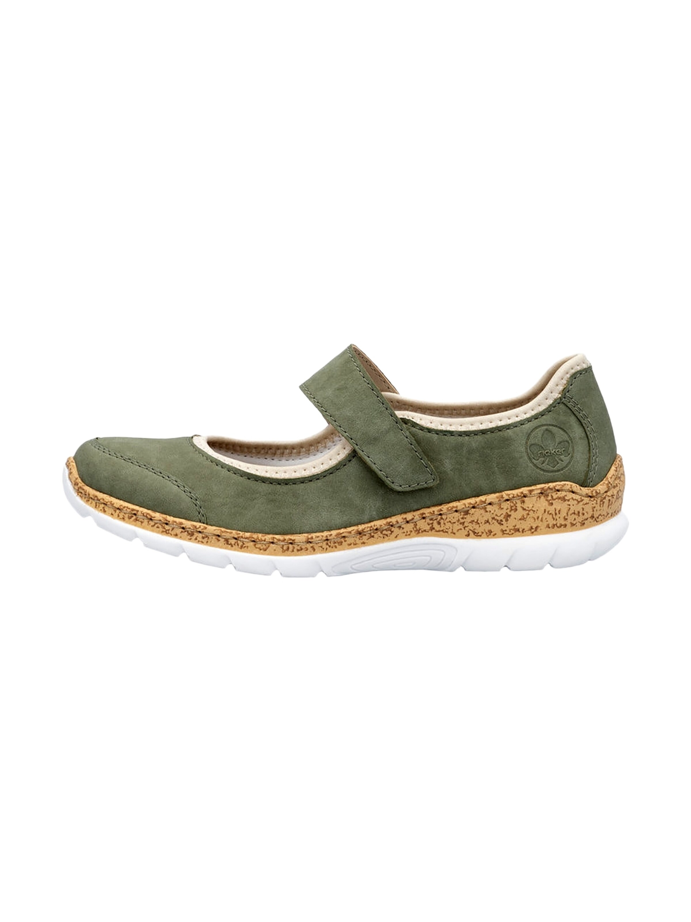 Rieker Ballerina in Groen