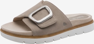 Mule JANA en gris : devant