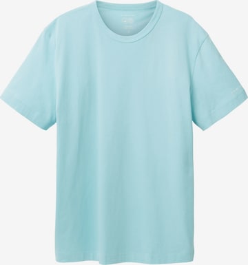 T-Shirt TOM TAILOR en bleu : devant