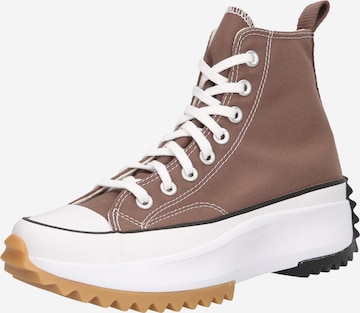 CONVERSE Sneakers hoog in Bruin: voorkant