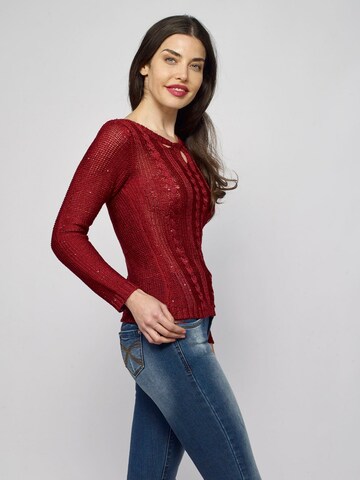 Pull-over KOROSHI en rouge