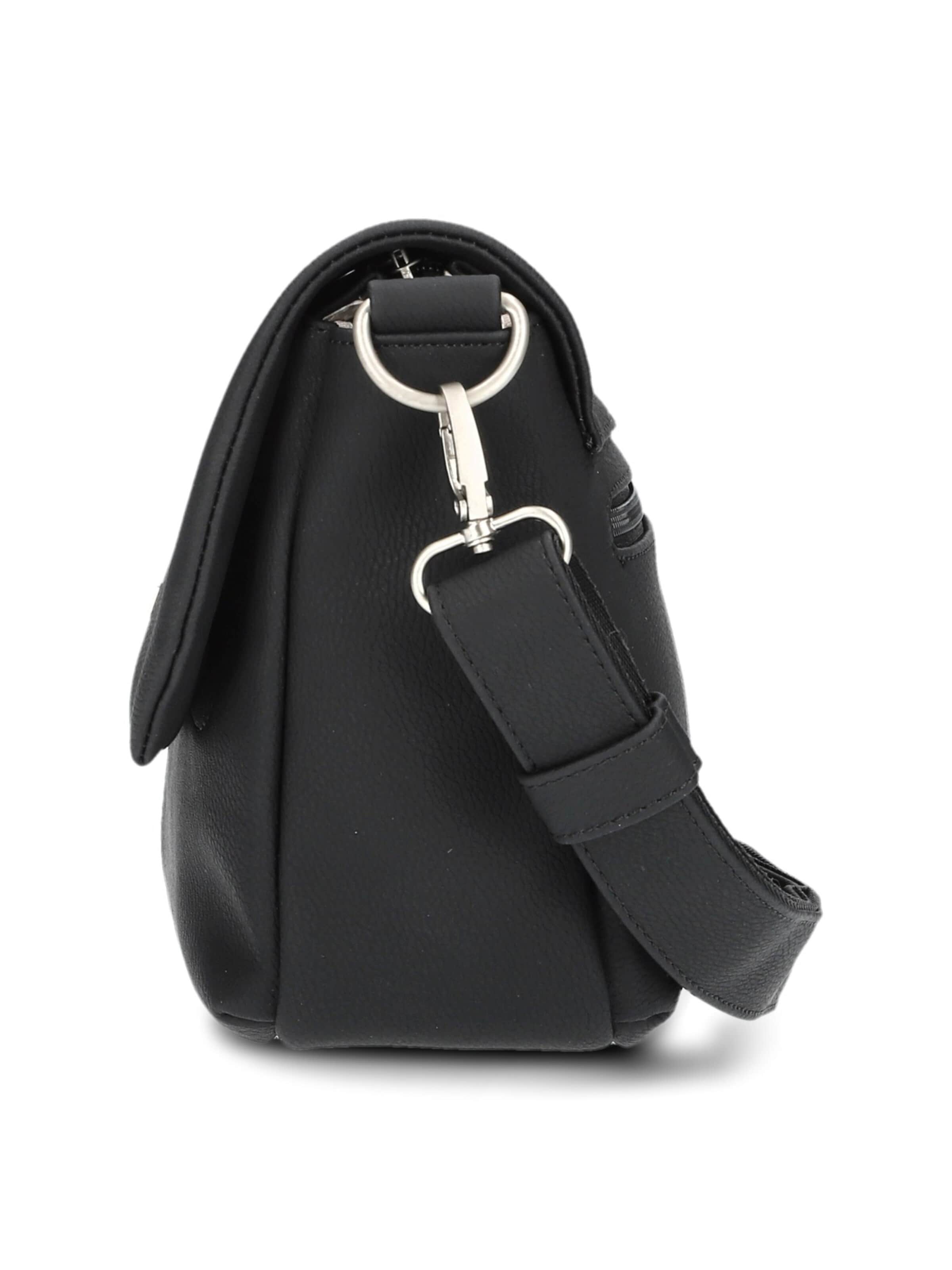 ZWEI Handtasche 'MADEMOISELLE.M M60' in Schwarz