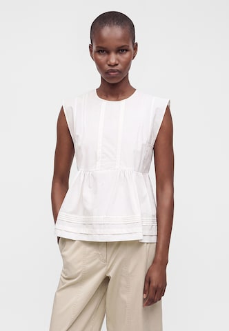 Weekend Max Mara Blusentop 'VALLO' in Weiß