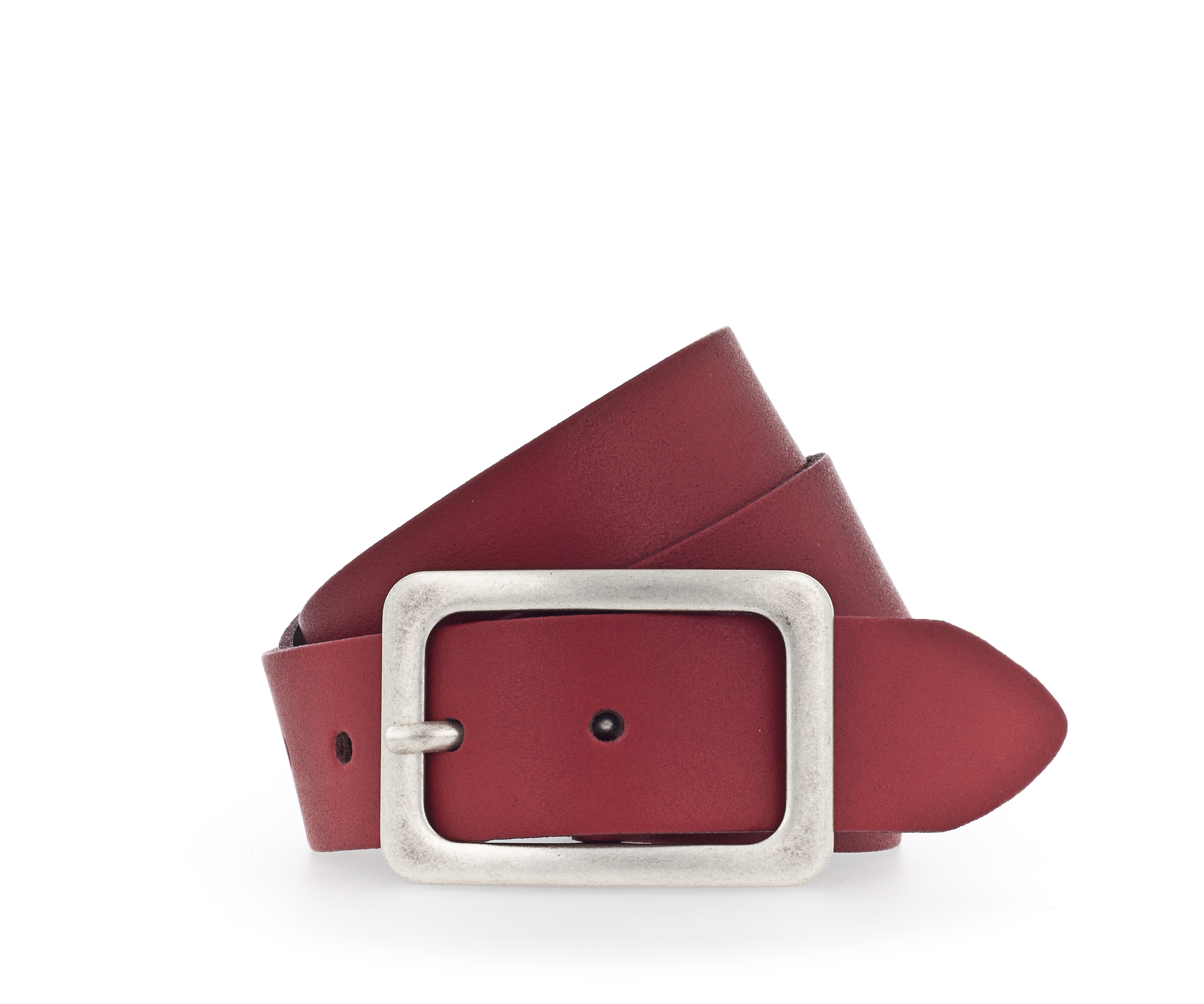 VANZETTI Opasek – červená: přední strana