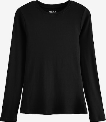 Next Shirt in Schwarz: Vorderseite