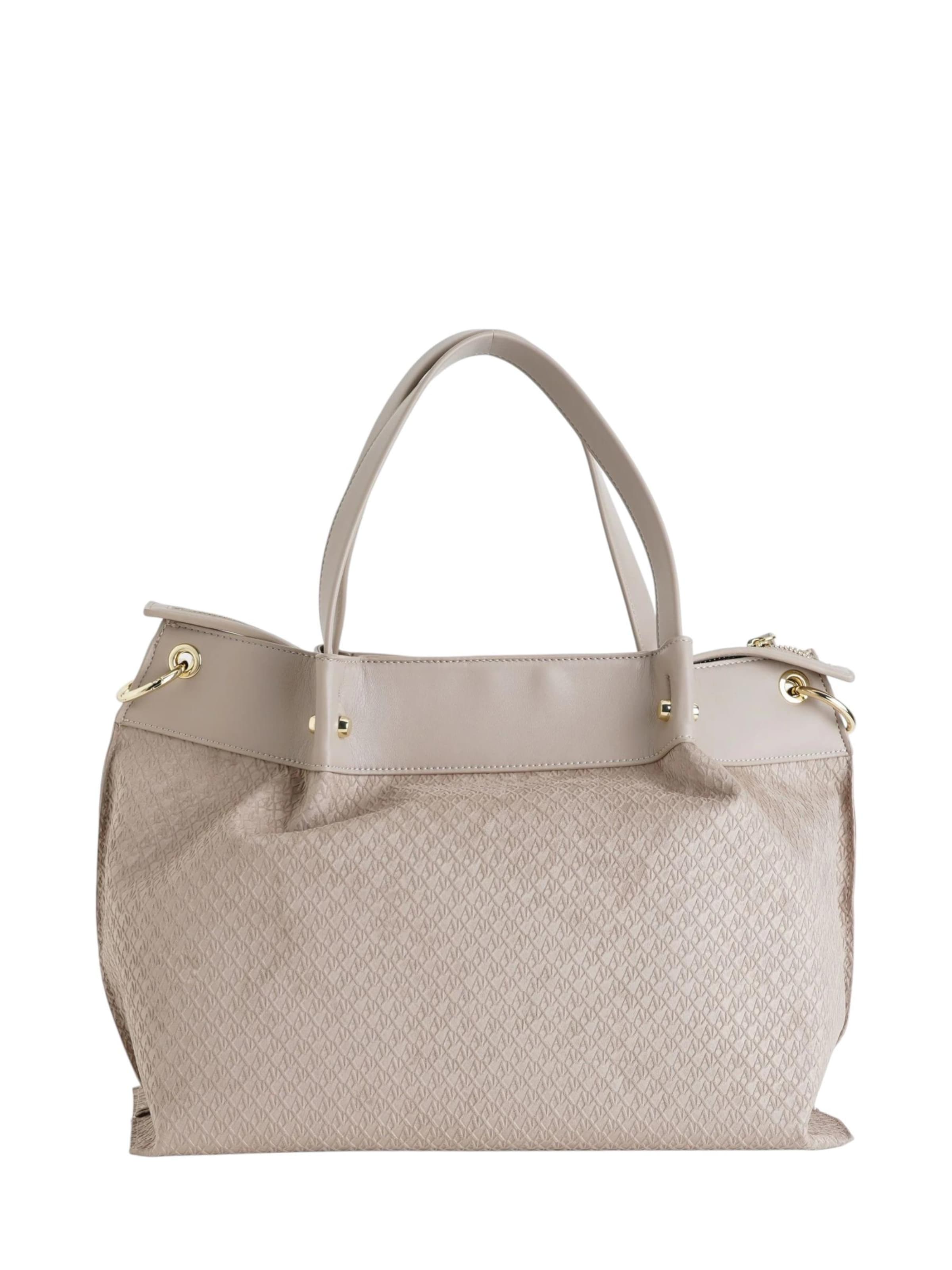 ARMANI EXCHANGE Crossbody bag in Beige