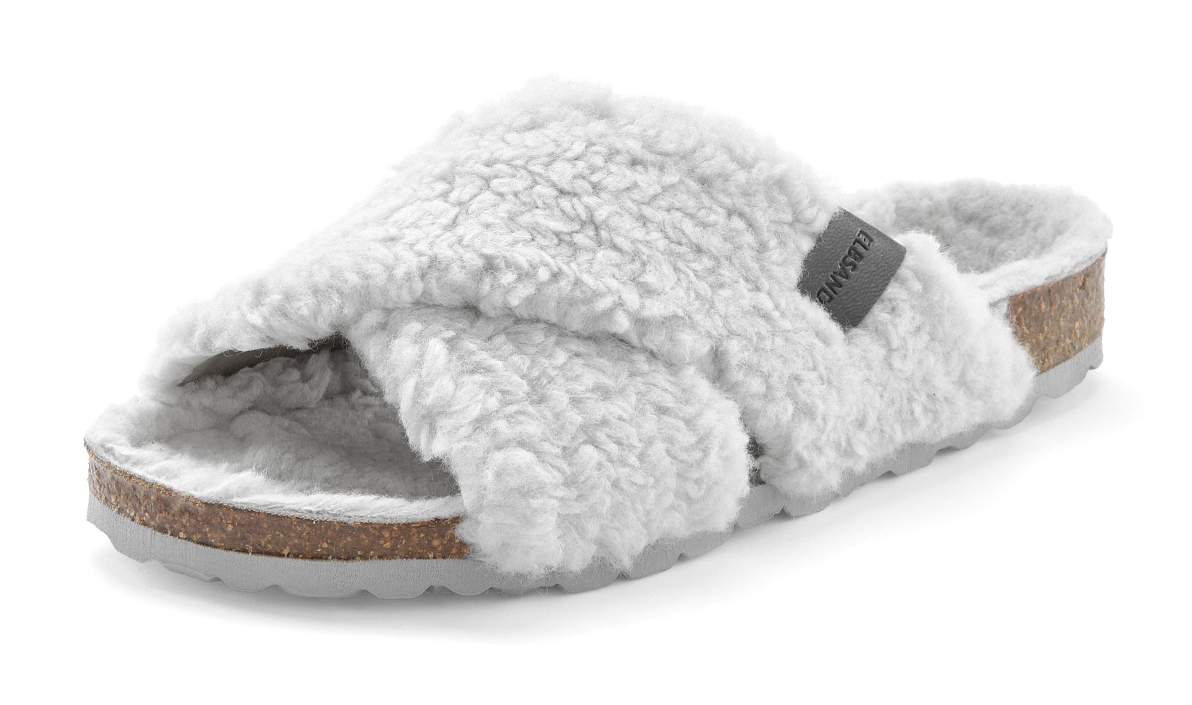 Elbsand Papuče - Sivá: predná strana