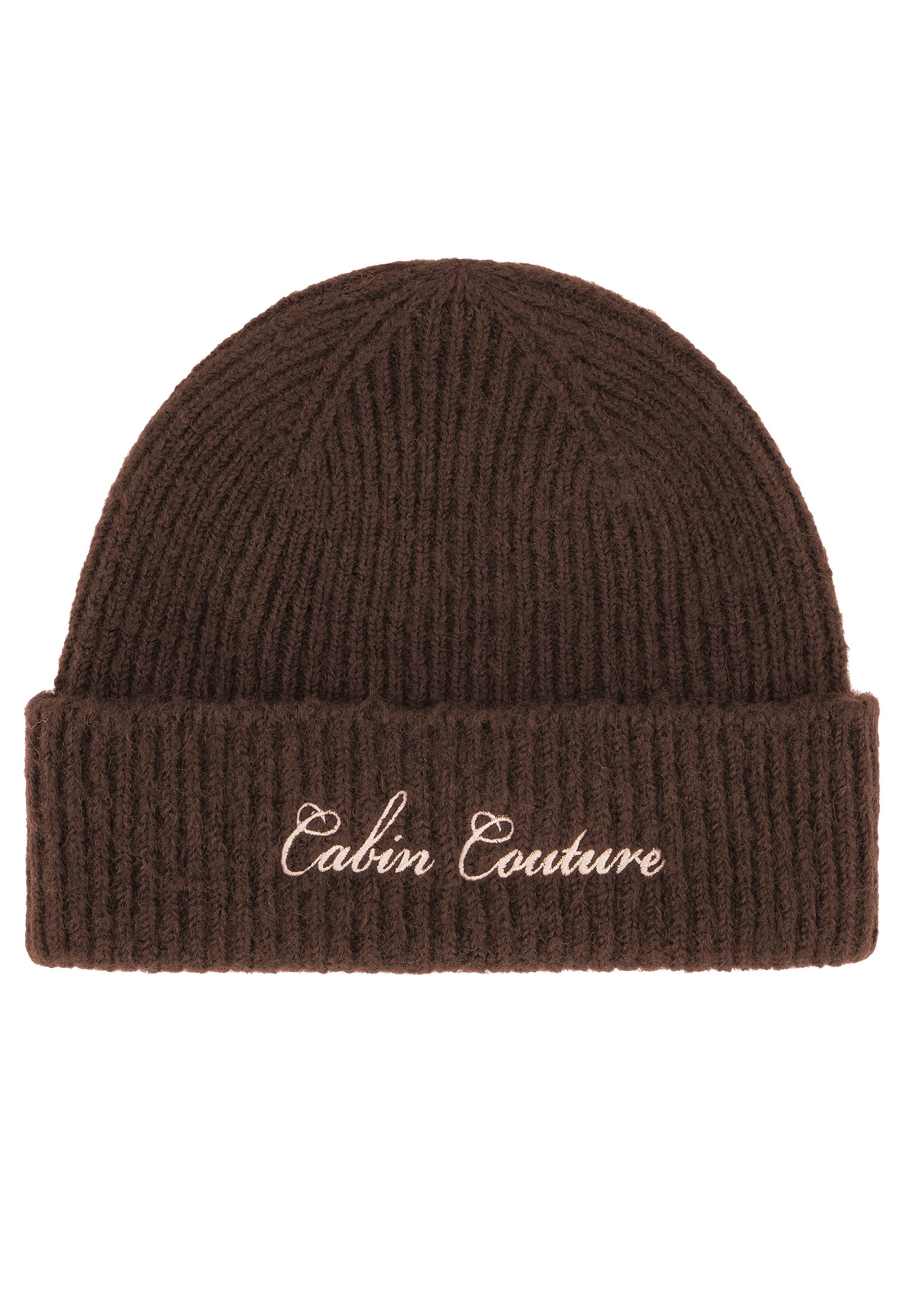 Pockies Mütze 'Cabin' in schoko / weiß, Produktansicht