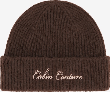 Pockies - Gorra 'Cabin' en marrón: frente