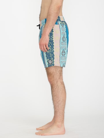 Volcom Swimming Trunks 'LIDO PRINT TRUNK 17 ' in Blue