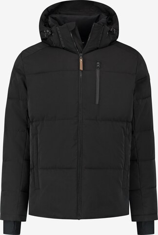 Travelin Winter Jacket 'Larsen' in Black: front