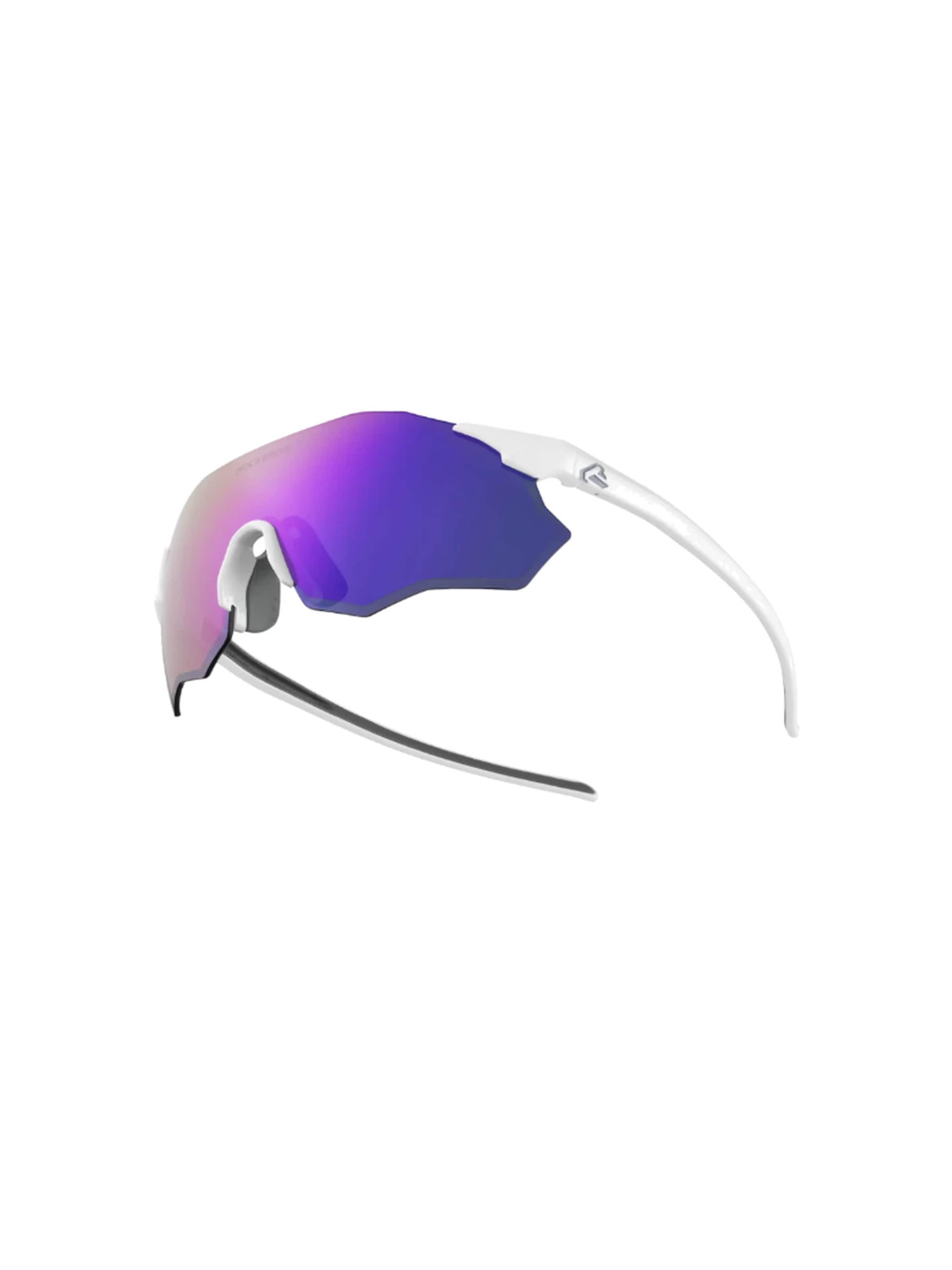 ROCKBROS Sports Glasses 'Fahrradbrille HD Kontrast' in White: front