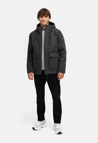 Ragwear Winterjas 'Mr Them Felt Youmodo' in Grijs