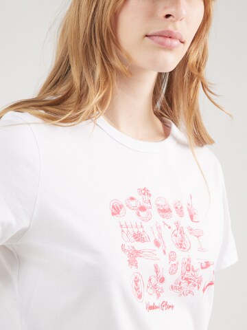 Abercrombie & Fitch Shirt 'WEEKEND PLANS' in White