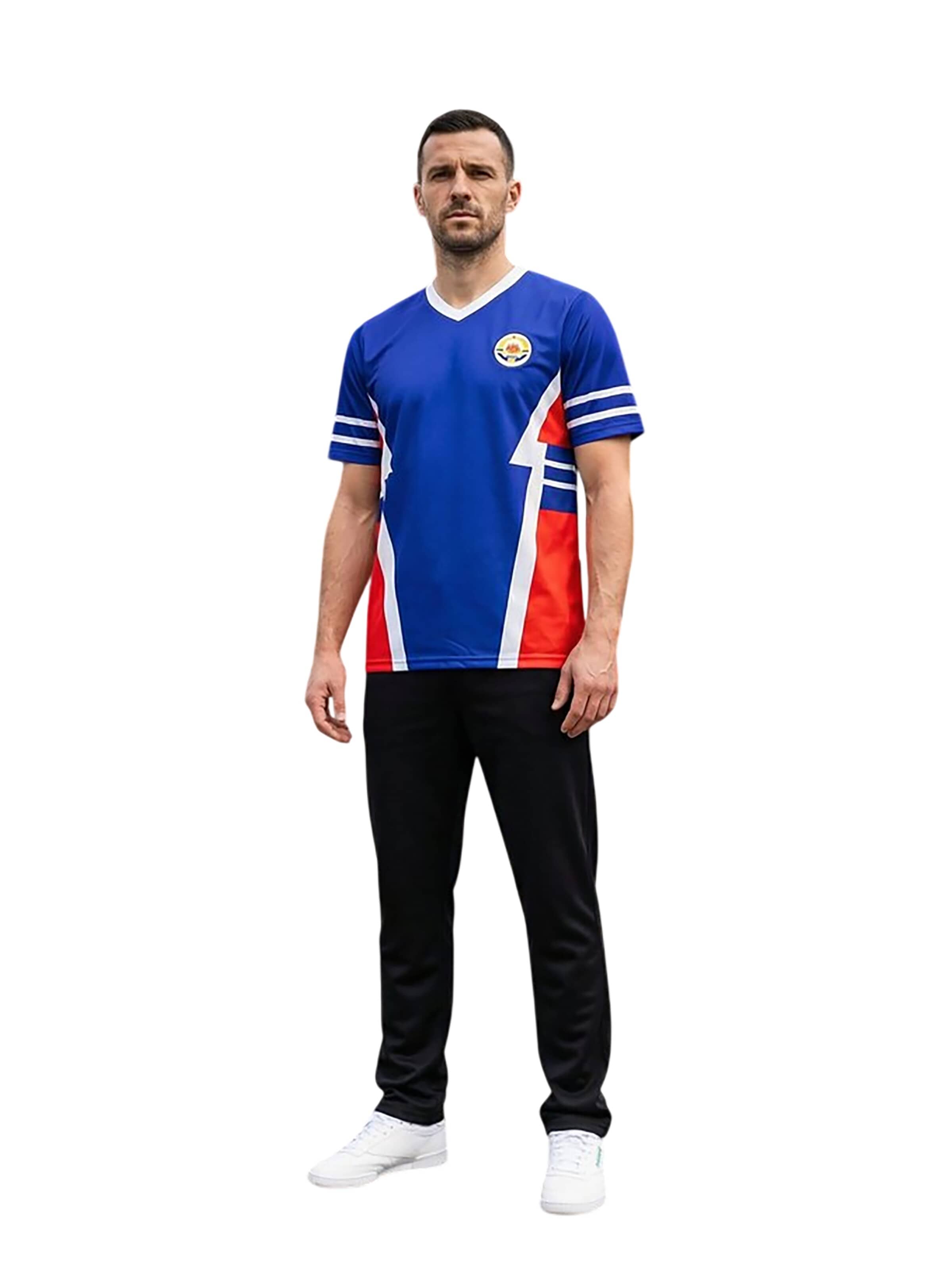 JELEX Jersey 'Jugoslawien Trikot Retro History' in Blue: front