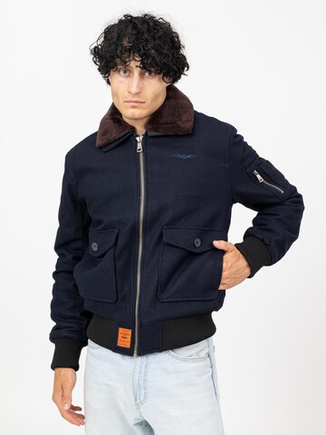 Bombers Winterjas 'DOUGLAS MEN' in Blauw