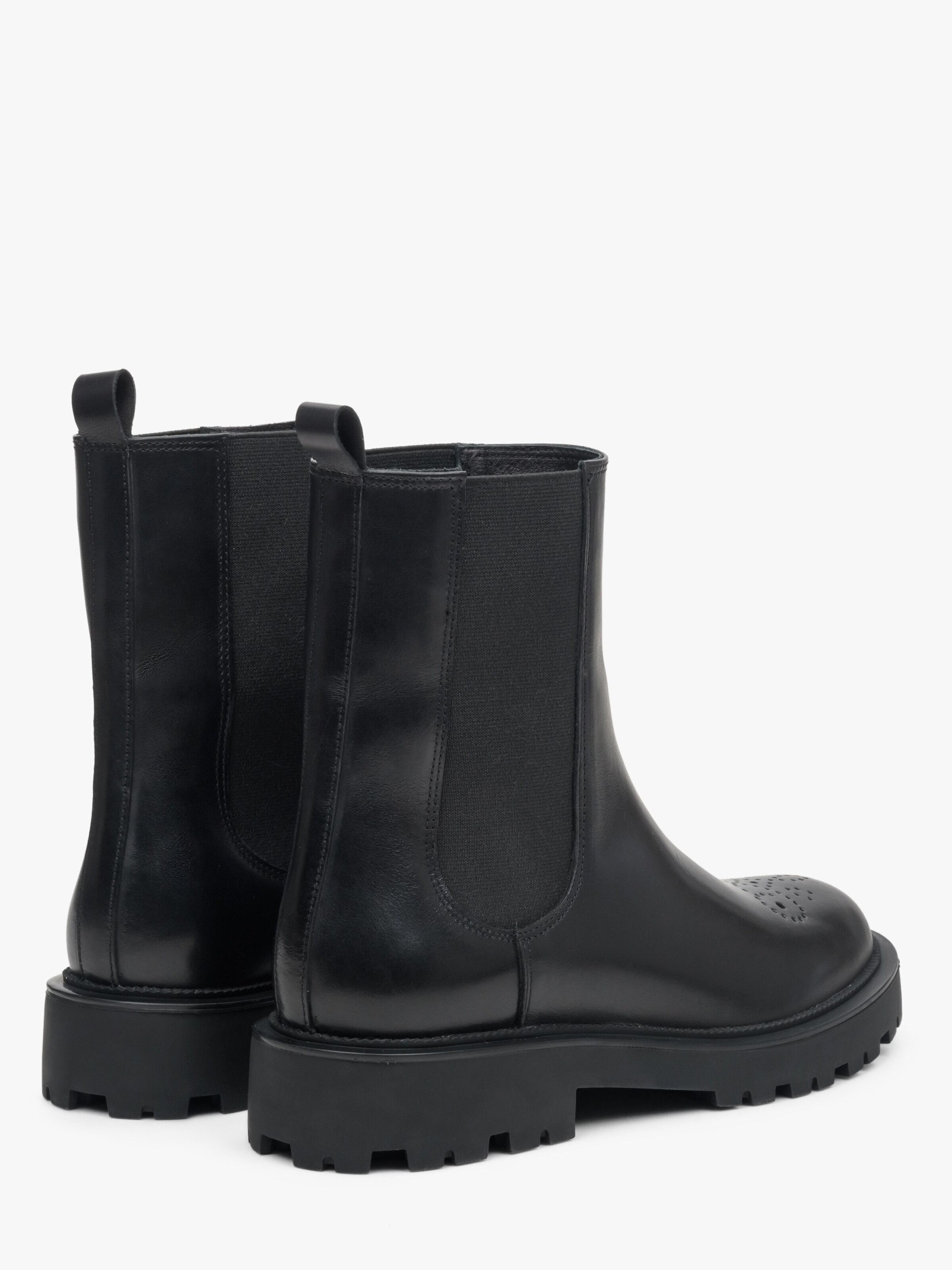 Estro Chelsea Boots '09-2693' i sort