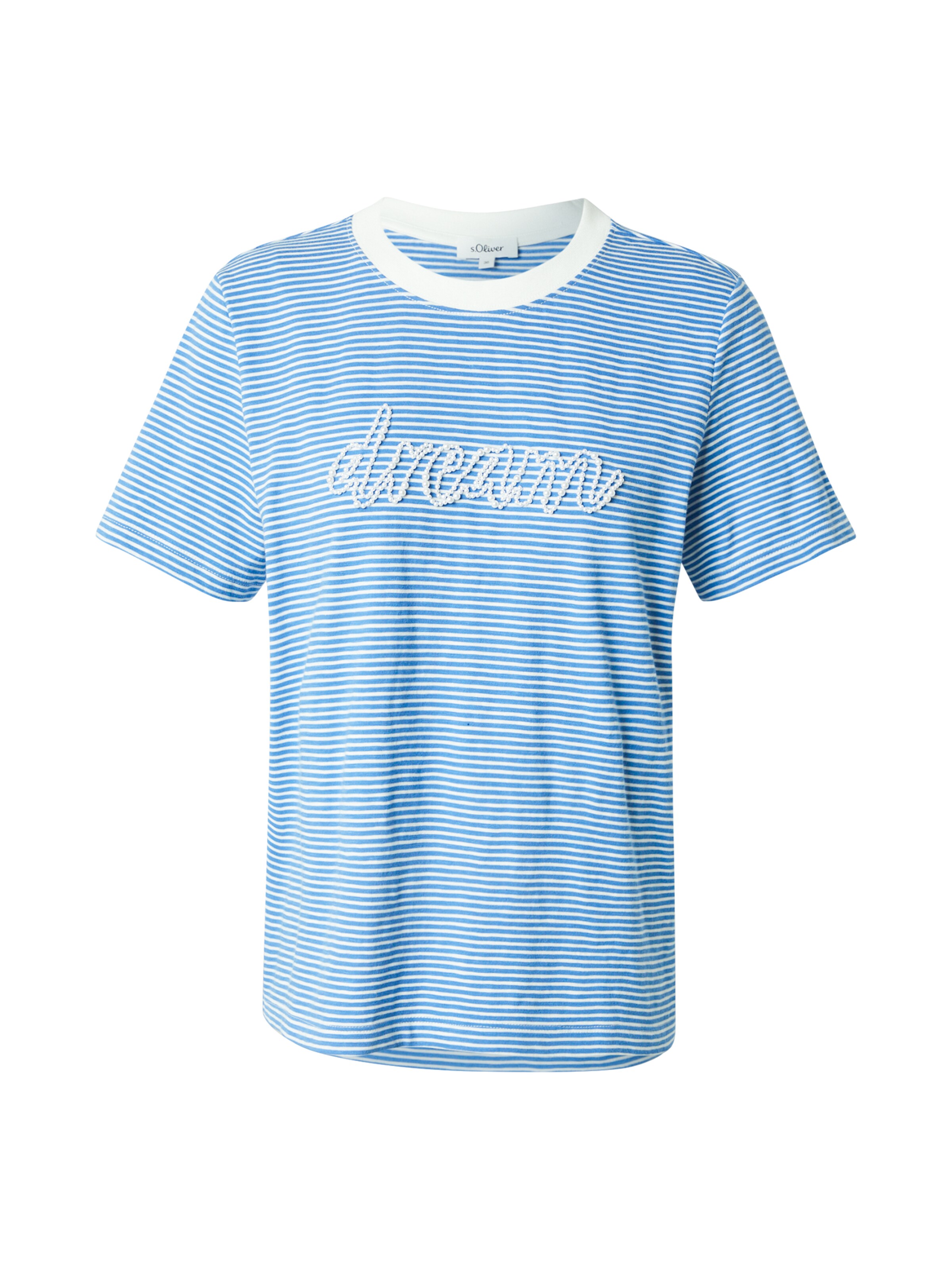 T-shirt s.Oliver en bleu : devant
