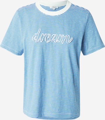 s.Oliver Shirt in Blau: Vorderseite