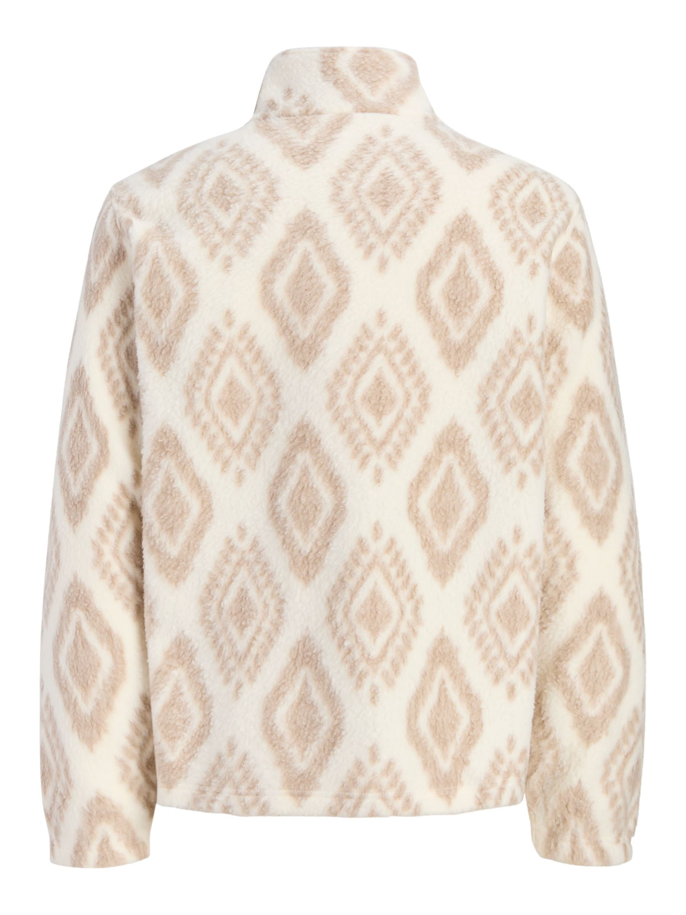 JACK & JONES - Chaqueta polar en blanco