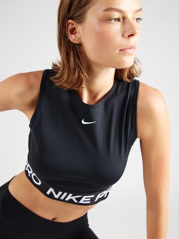 NIKE Sportovní top 'PRO 365' – černá