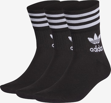 ADIDAS ORIGINALS Socks in Black: front
