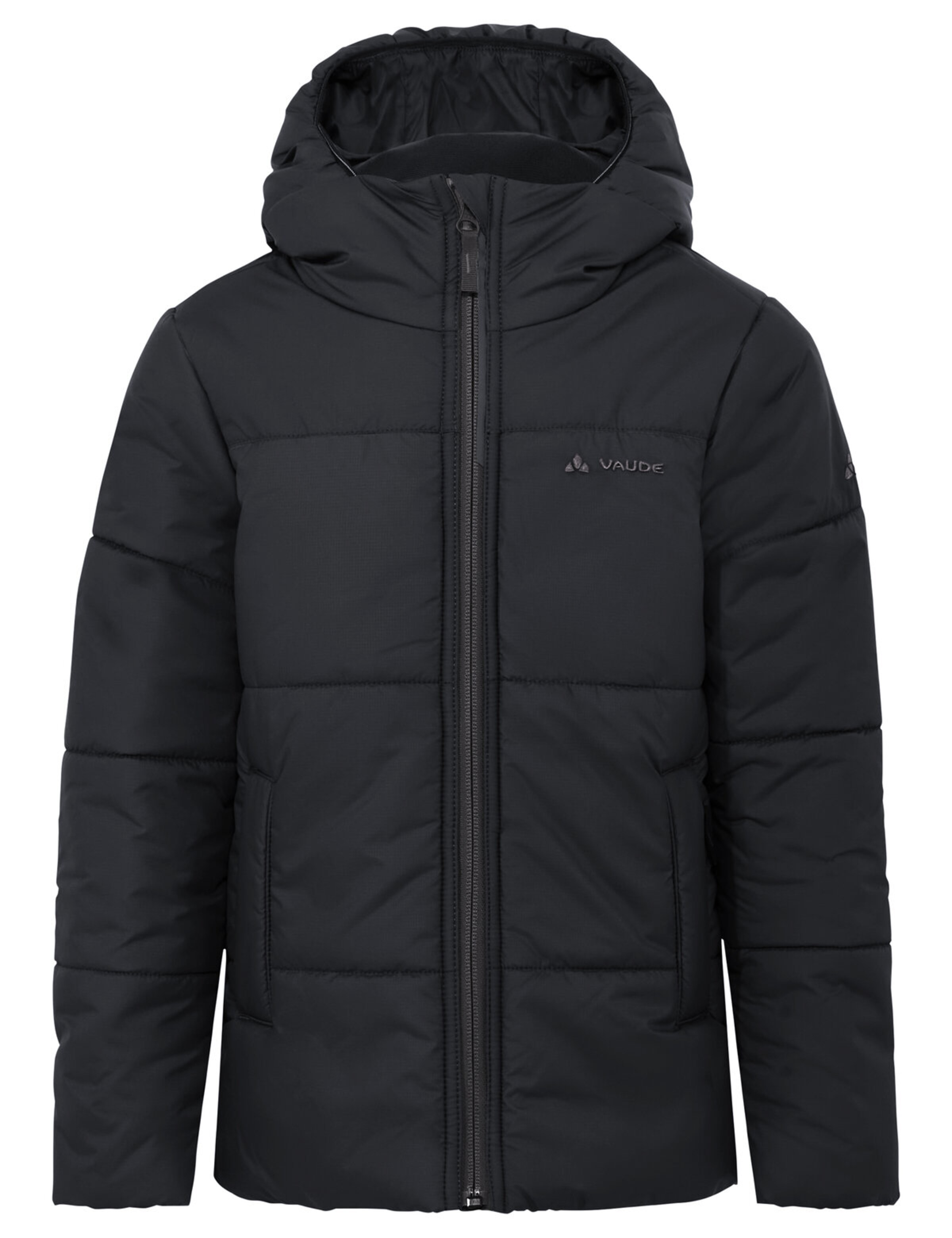 VAUDE Outdoorjas 'Lulea' in Zwart: voorkant