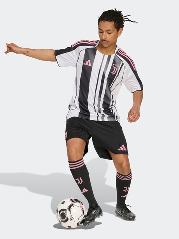ADIDAS PERFORMANCE Loose fit Sports trousers 'JUVE' in Black: front