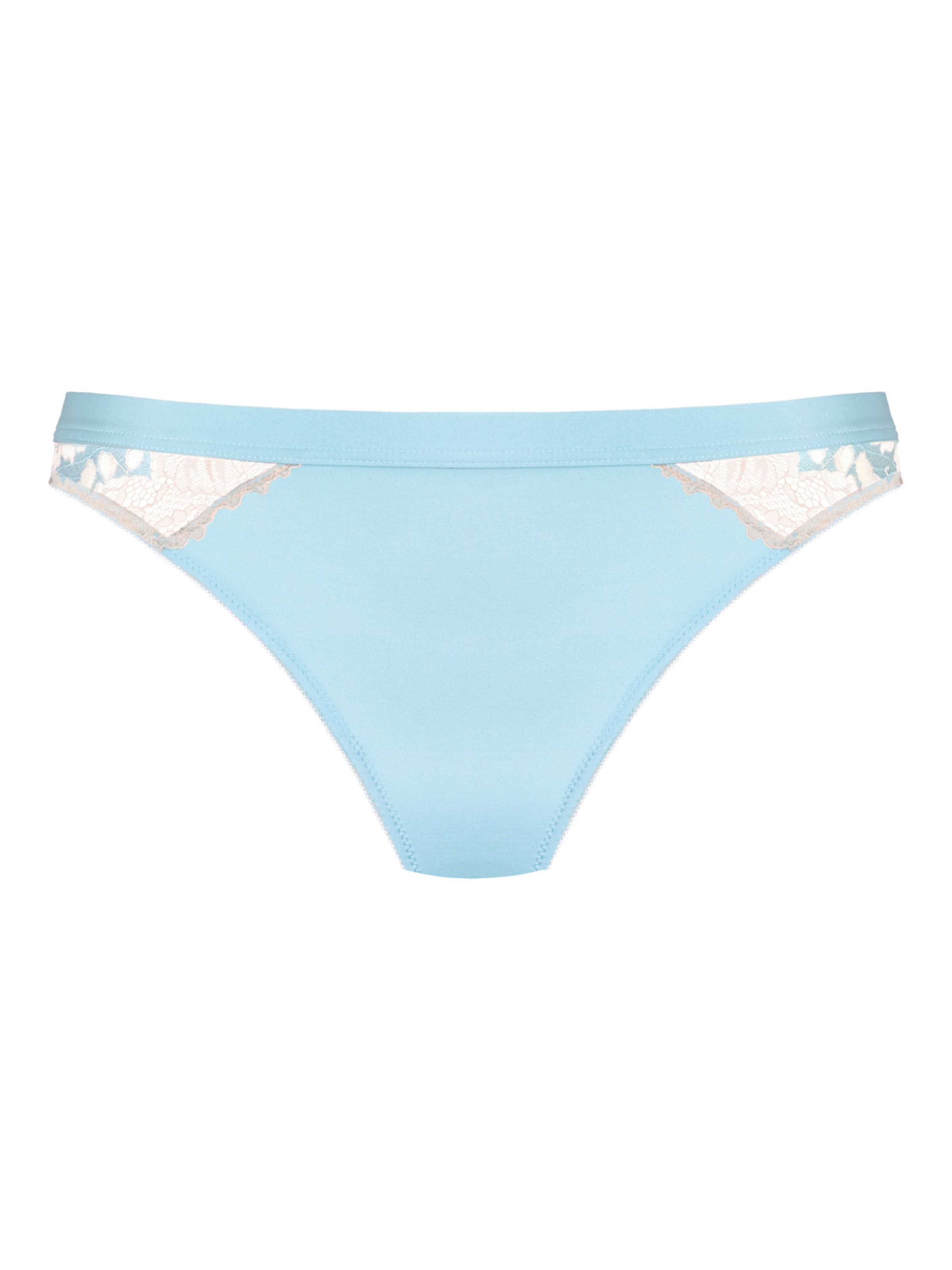 Slip 'Poetry Dream' Mey en bleu : devant