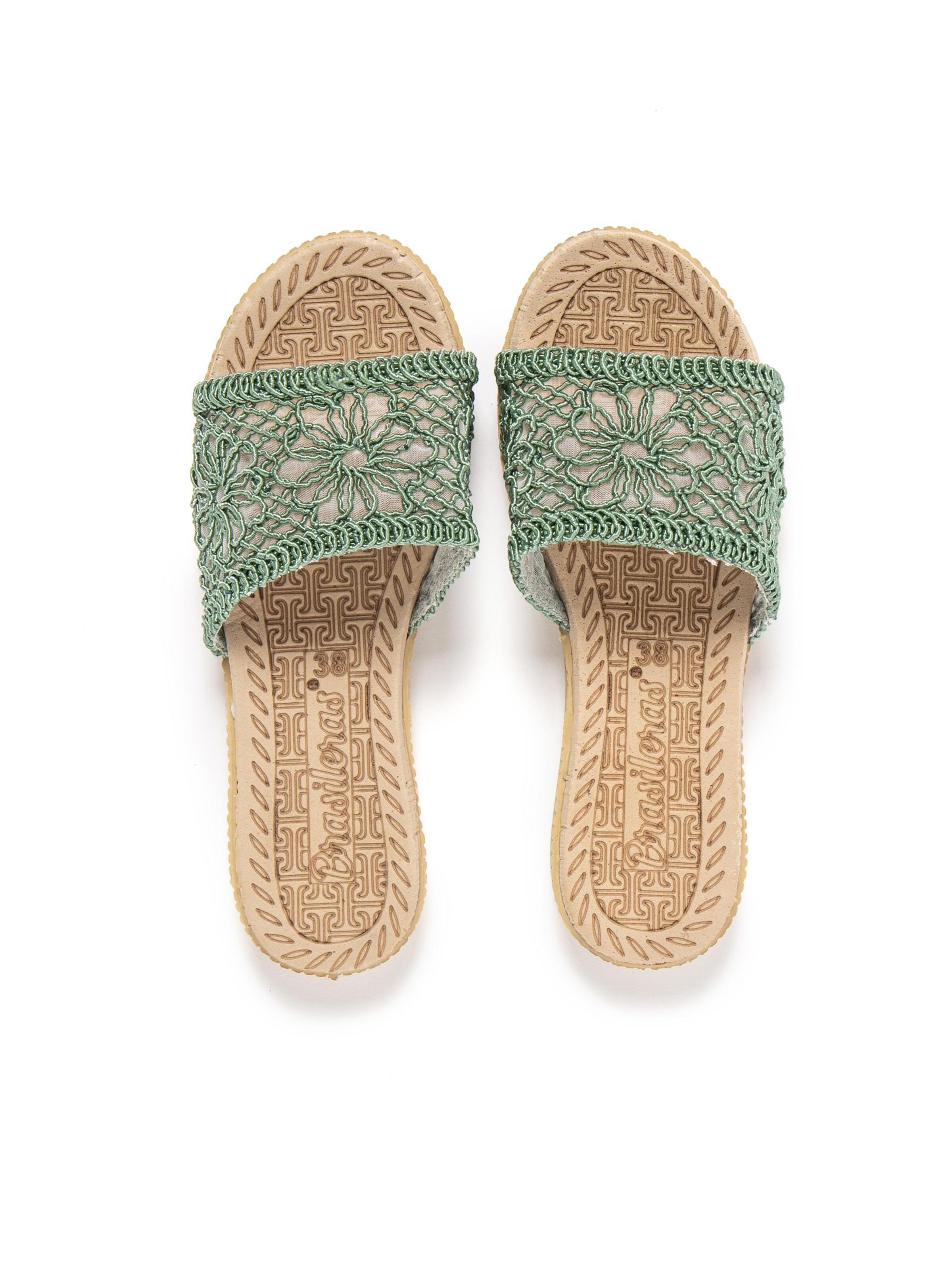 Brasileras Sandale 'Breezie' in Grün