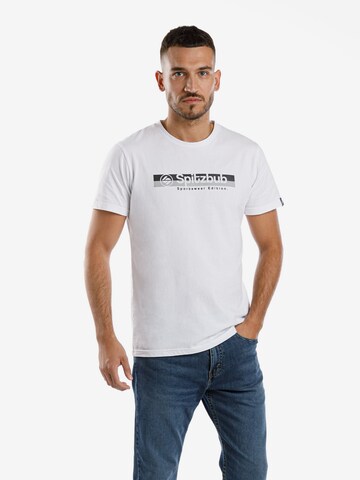 T-Shirt 'Dots Sports' SPITZBUB en blanc : devant