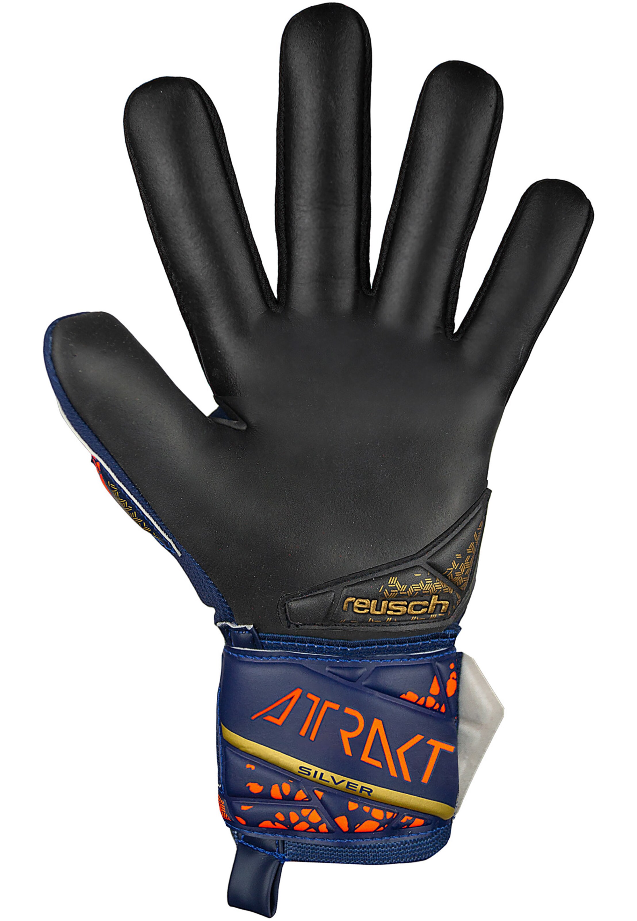 REUSCH Torwarthandschuh 'Attrakt Silver NC' in Blau