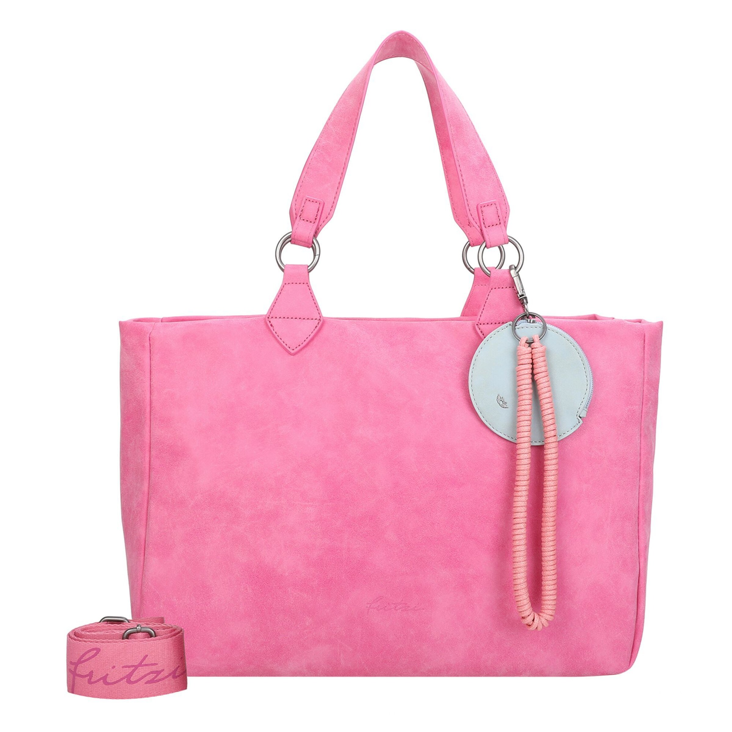 Shopper 'Izzy Vintage' di Fritzi aus Preußen in rosa: frontale