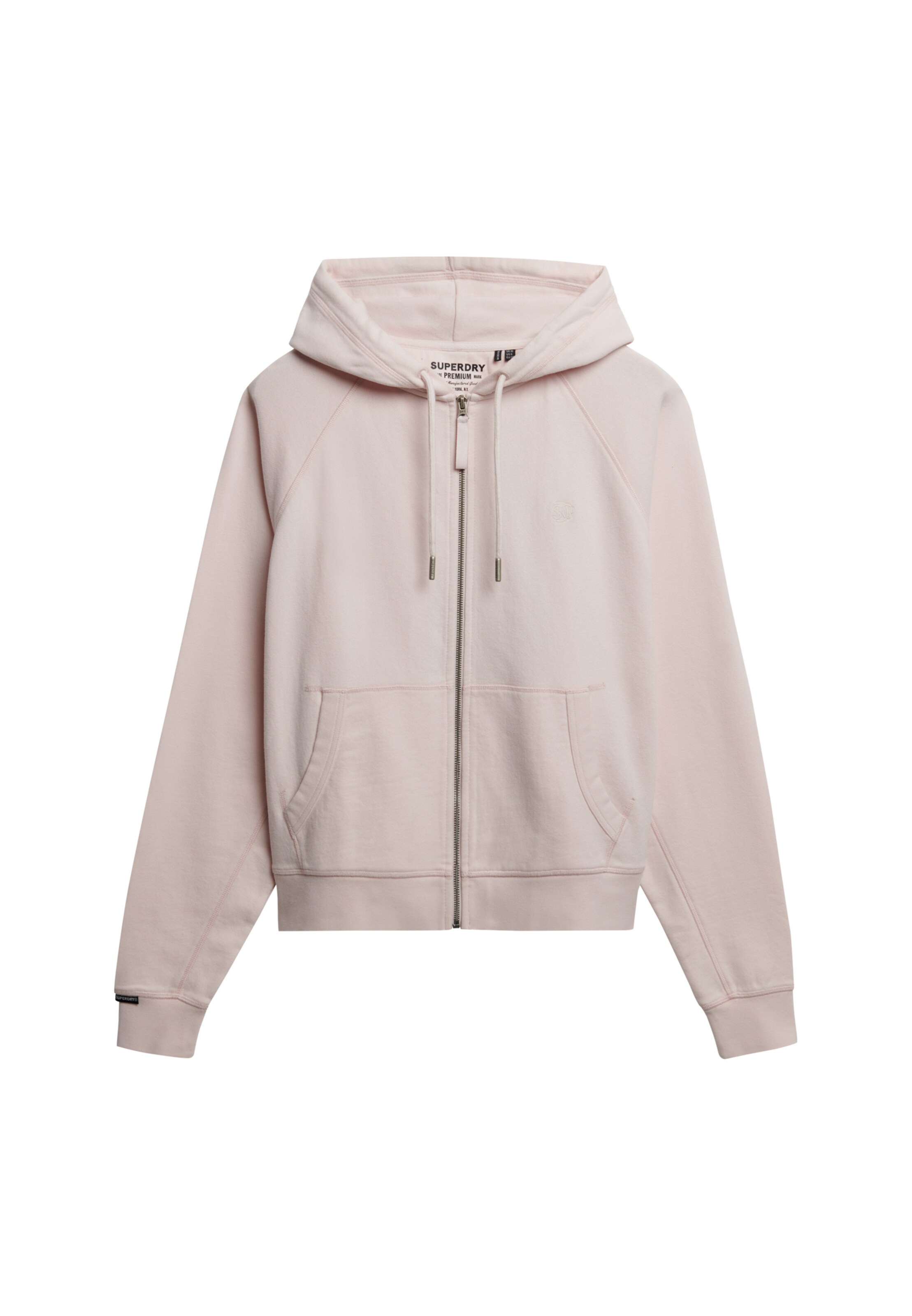 Superdry Sweatjacke in Pink: Vorderseite