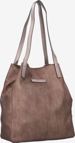 TOM TAILOR DENIM Shopper 'Arona' in Bronze: front