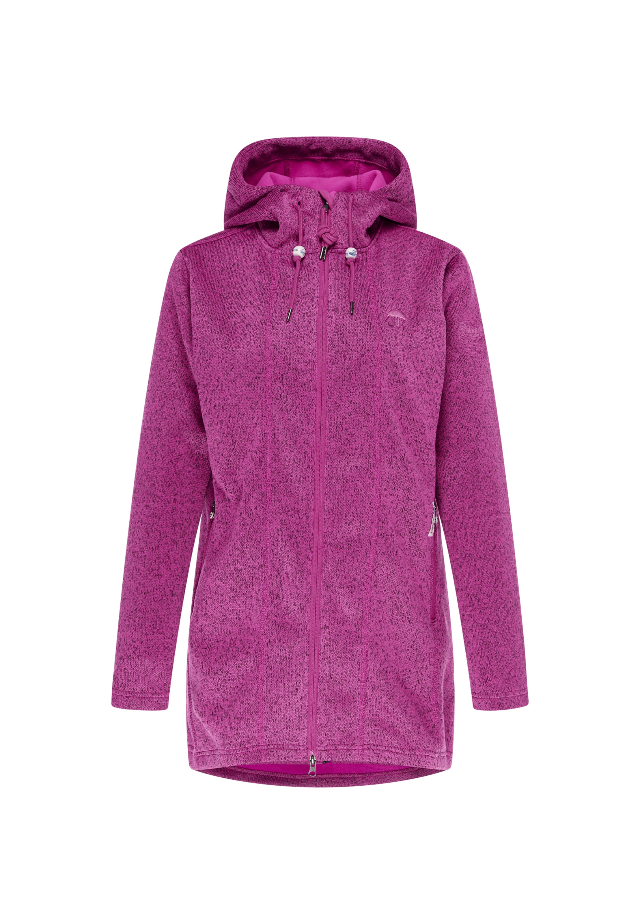 Veste mi-saison Schmuddelwedda en rose : devant