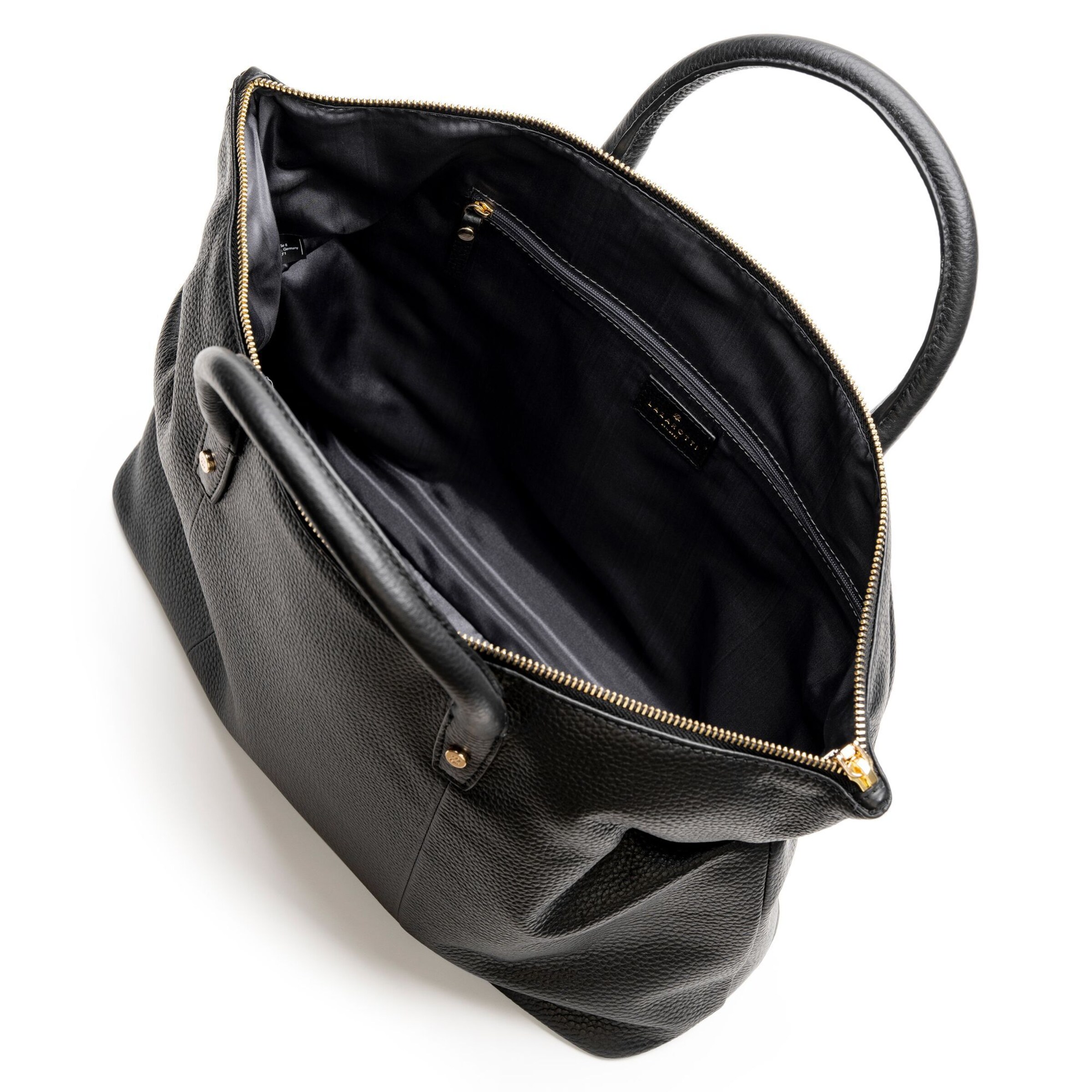 Lazarotti Shopper 'Bologna' in Schwarz
