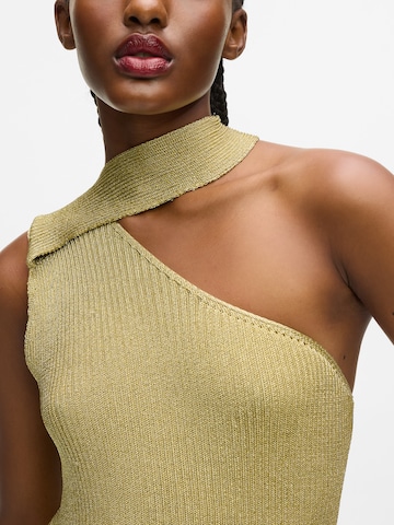 zelts Karl Lagerfeld Adīta kleita