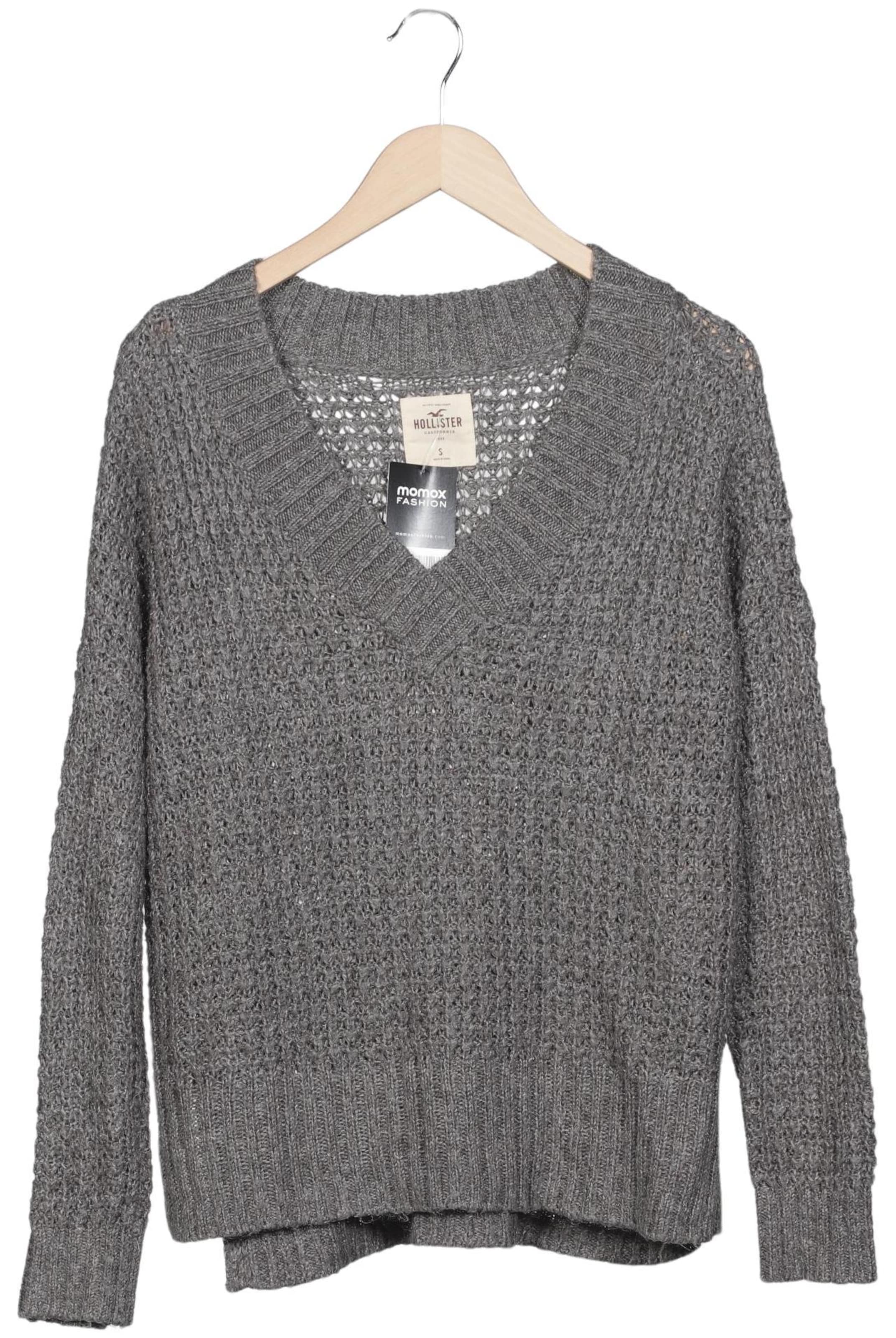HOLLISTER Sweater & Cardigan in S in Grey: front