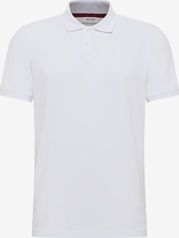 MUSTANG Poloshirt 'Palco' in Weiß: Vorderseite